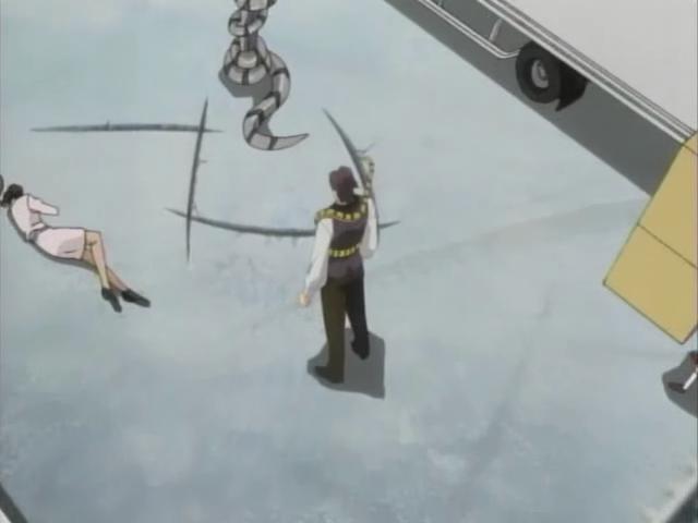 Otaku Gallery  / Anime e Manga / Bleach / Screen Shots / Episodi / 071 - Il momento dello scontro - Un mano malvagia si avvicina al Quincy / 053.jpg